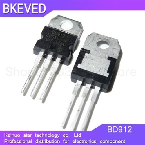10pcs BD912 100V 15A TO-220 BD911 TO220 Darlington transistor new original