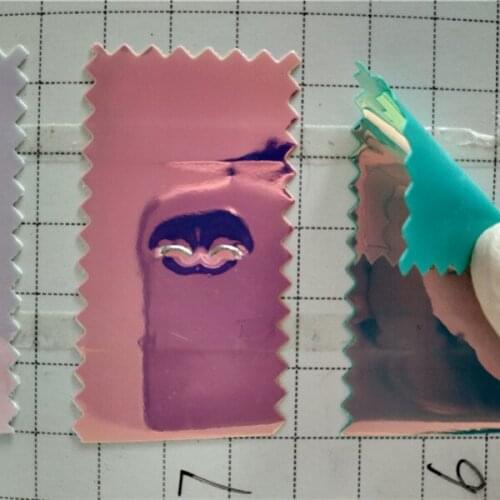 120cm width 0.5mm thin mirror Symphony plastic PVC leather fabric colorful laser fabric new holographic item