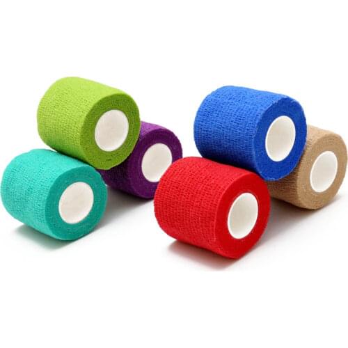 Tattoo Accesories Grip Wrap Roll Elastic Bandage Handle Tube Disposable Nonwoven Self Adherent tattoo supplies