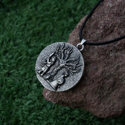 Tree-of-life Wiccan Pendant Necklace Jewelry Myth