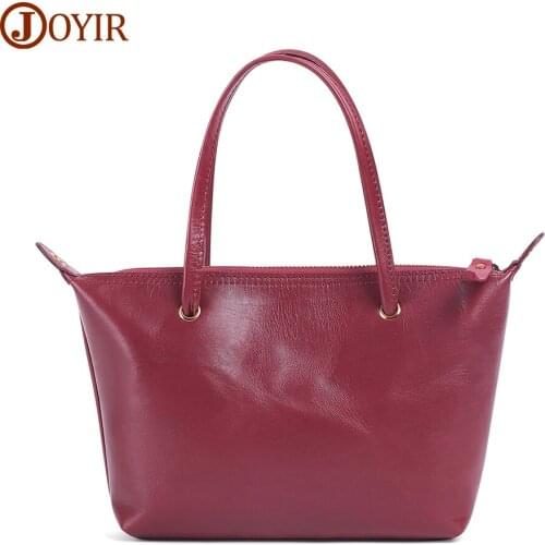 JOYIR Genuine Leather Handbag for Women Luxury Shoulder Bags Lady Fashion Designer Crossbody Messenger Bags Female Quality 2020