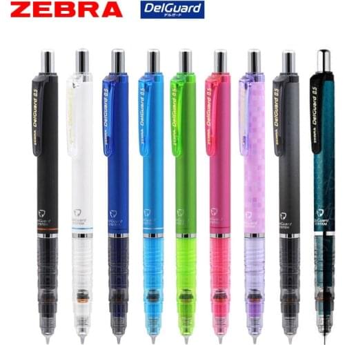 Zebra Delguard MA85 Mechanical Pencil Anti-Break Core Drawing 0.3mm 0.5mm 0.7mm Japanese Stationery