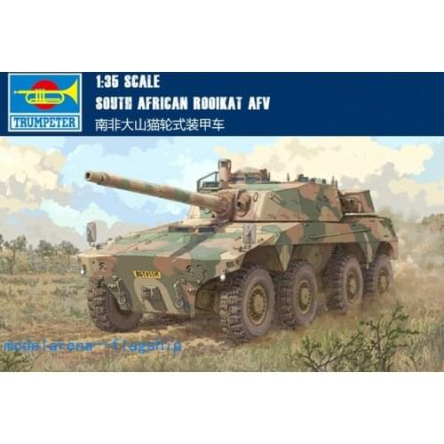 Trumpeter 1/35 09516 South AFRICAN Rooikat afv model kit