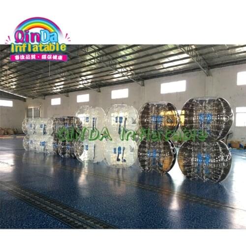 PVC Body Zorb Bumper Ball Suit Inflatable Bubble Football Soccer Ball For Adult Human Knocker Bubble Balls