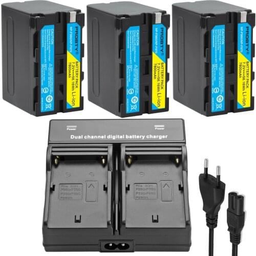 NP F970 NP-F970 NP-F960 Battery +dual charger For Sony NP F960 F950 F550 F330 F570 NP-F960 CCD-TRV35 DCR-TR7