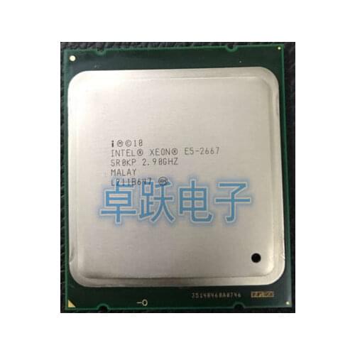 Original Intel Xeon E5 2667 2.9GHz 6-cores 15M 8GT/s LGA2011 130W Server Processor SR0KP Processor CPU free shipping
