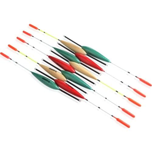 10pcs/lot Fishing Float Bobber Barguzinsky Fir Floating 5g Long Tail Vertical Buoy For Carp Fishing tackle Pesca