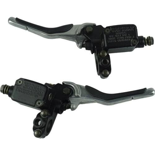 1 Pair Motorcycle Brake Clutch Master Cylinder Reservoir Levers for Yamaha YQ50 Aerox MBK Nitro 1997-2006