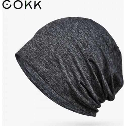 COKK Sports Beanie Summer Hats For Women Men Unisex Outdoor Bonnet Quick-dry Skull Cap Running Breathable Headwrap Gorro New