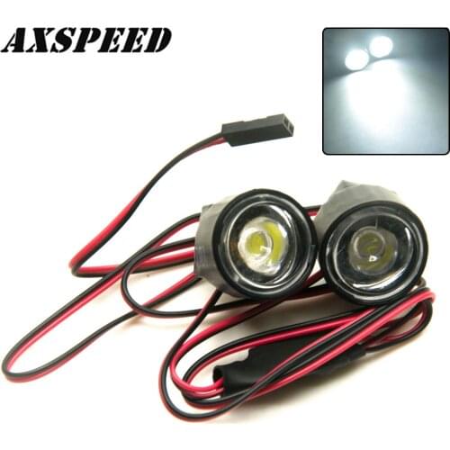 1W/3W Universal White Led light Flashing Headlight For 1/10 RC Model Drift Car