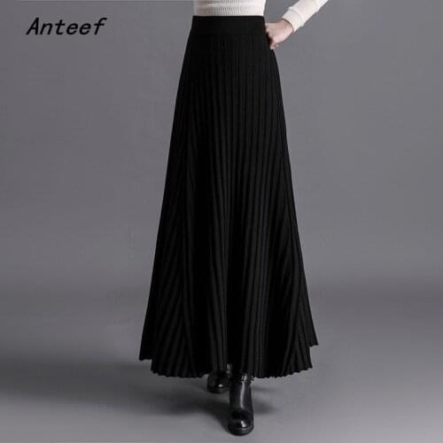 Женские трикотажные юбки Anteef China At AliExpress