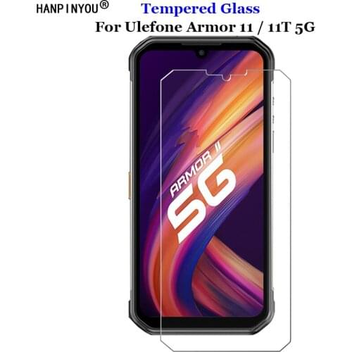 For Ulefone Armor 11 / 11T 5G Clear Tempered Glass 9H 2.5D Premium Screen Protector Protection Film