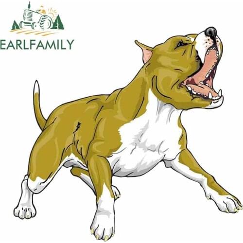 EARLFAMILY 13cm x 11.6cm For Dogs Car Stickers Vinyl Car Wrap Decal Vinyl Material Occlusion Scratch Motorcycle Decoration