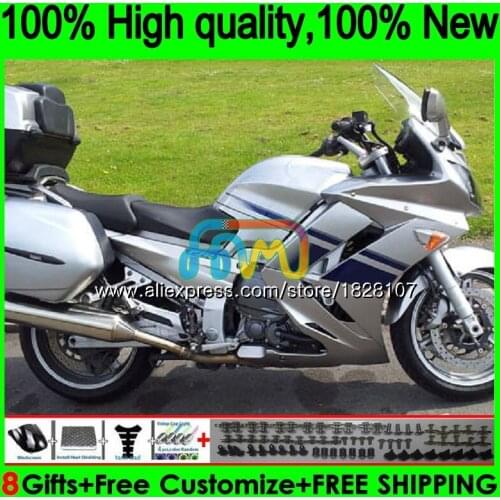 FJR-1300 For YAMAHA FJR1300 A FJR1300A FJR1300 13 14 Gloss silver 15 16 130BS.9 FJR-1300A FJR 1300 2013 2014 2015 2016 Fairing