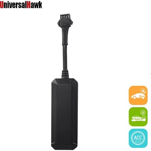 Mini Waterproof GSM GPS tracker Car motorcycle Tow away move alarm vehicle ACC monitor cut off oil real time tracking software