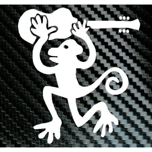 NetCat/KEITH URBAN Monkey Car Vinyl Decal Sticker / Car Truck Laptop Boat Decal Vinyl Sticker decal / reflective silver