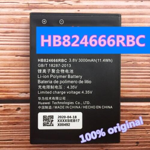 New 3000mAh HB824666RBC Battery For Huawei E5577 E5577Bs-937 Rechargeable Li-ion Built-in Mobile Phone Battery