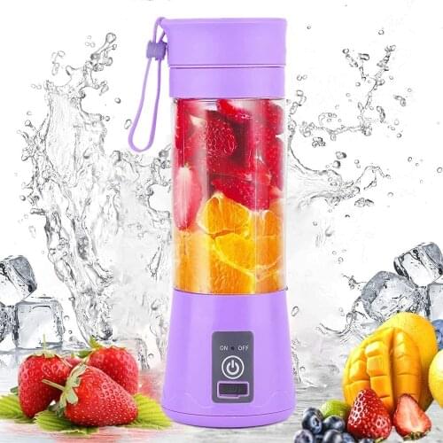 Mini Portable Orange Juicer USB Electric Mixer Fruit Smoothie Blender Machine For Personal Food Processor Maker Juice Extractor