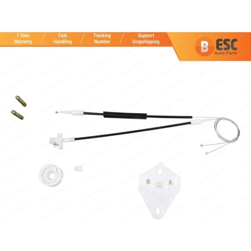 ESC Auto Parts EWR267 Electrical Power Window Regulator Repair Kit Rear Right Door for Renault Megane 1 1996-2003 Fast Shipment