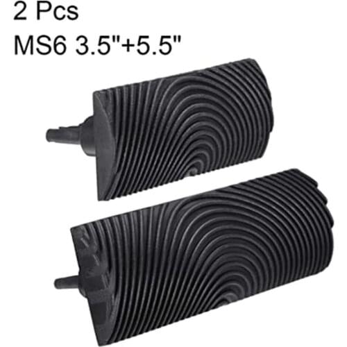 Black Rubber Wood Grain Paint Roller DIY Graining Painting Tool Wood Grain Pattern Wall Painting Roller Home Tool 2 Pcs