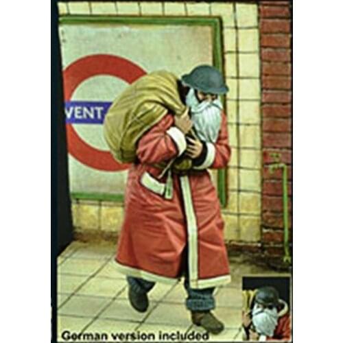 WWII resin soldier Santa Claus 1:35