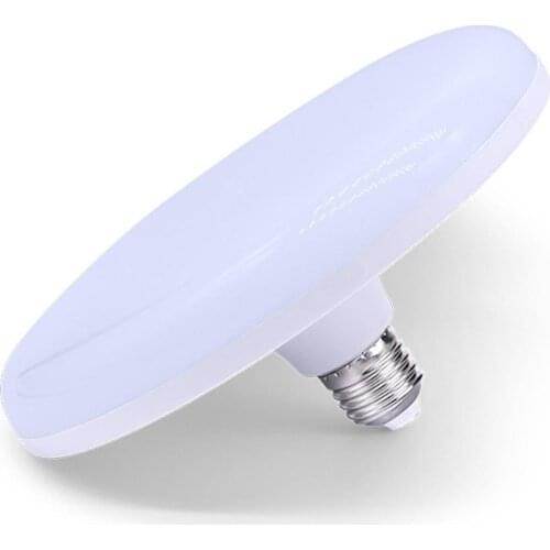 Led Bulb 50W E27 Screw Lighting Three Proof Energy Saving White Light Flying Saucer Lamp