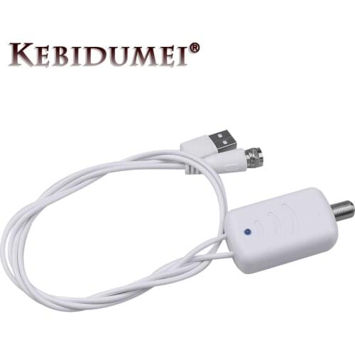 Kebidumei TV Signal Amplifier Signal Booster Antenna Digital HD For Cable TV For Fox Antenna HD Channel 25DB