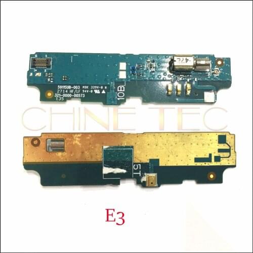 1pcs microphone and Vibrate Vibration Motor Assembly Module for SONY Xperia E3 D2202 D2203 D2206