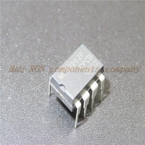 10PCS/LOT MC33262PG MC33262P MC33262 DIP-8 Power Factor Controller New In Stock