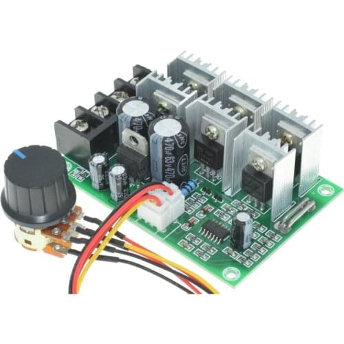 15KHZ DC9V-55V 40A Brush motor governor Locked rotor current limiting speed controller