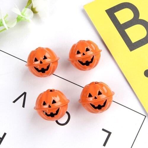 2pcs Halloween Pumpkin Bell Dog Collar Pumpkin Bell Halloween Ghost Pet Collars Cat Halloween Collar Decoration