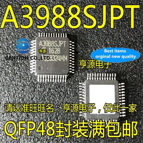 5Pcs A3988 A3988SJP A3988SJPT QFP48 in stock 100% new and original