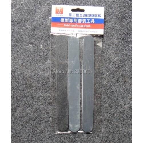 Gundam Model Making Tools Sided Grinding and polishing stick (a three)