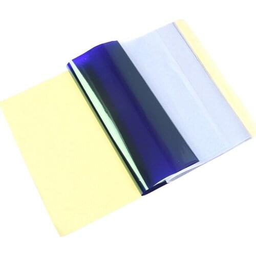 2pcs 4 Layers Tattoo Transfer Paper Tattoo Supplies Copy Carbon Tracing Paper Thermal Transfer Papier Tattoo Stencil Tatuagem