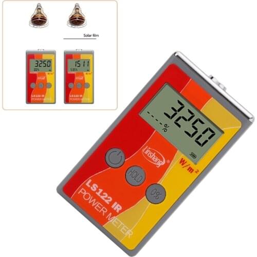 LS122 IR Solar Power Meter infrared intensity with Rejection Value Energy Tester 875F