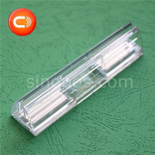 Magnetic Sign Holder Gripper Bar, price tag signage promo poster display base feet metal rack shelf stand POP clip magnet mount