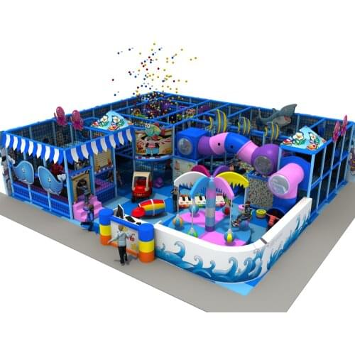 CE,TUV,SGS certified customized made ocean style soft indoor playground.children playground toys,kids play center YLW-IN171026