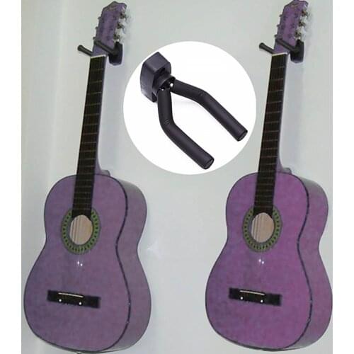 Wall Mount Guitar Hanger Hook ABS Non-slip Holder Stand for Acoustic Guitar Ukulele Violin Bass Guitar Instrument Accessories