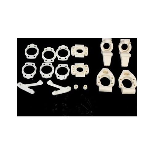 Nylon Front & Rear Hub Carrier Set Fit for 1/5 HPI ROVAN ROFUN KM BAJA 5B SS Parts