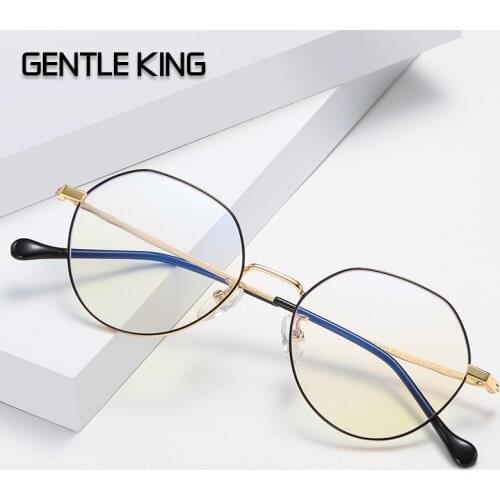 GENTLE KING Light Lens Computer Glasses Spectacles Frame Blue Light Blocking Glasses Super Light Frame Eyeglasses Anti Blue