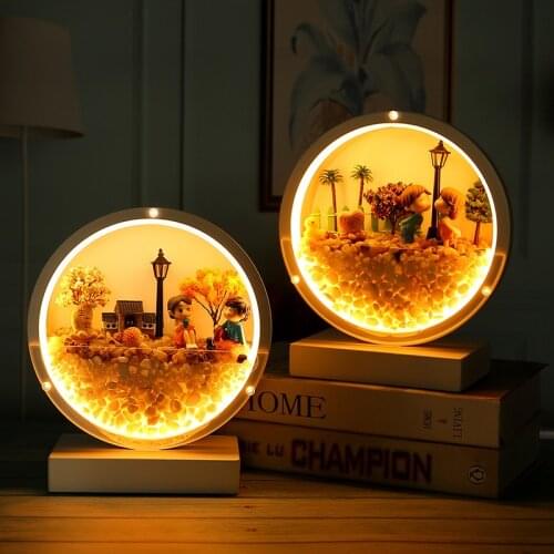LED Desk Lamp Table Lamps For Bedroom Living Room Gift For Girl Home Fixture Decorative Dimmable Lighting Lamp Night Lights