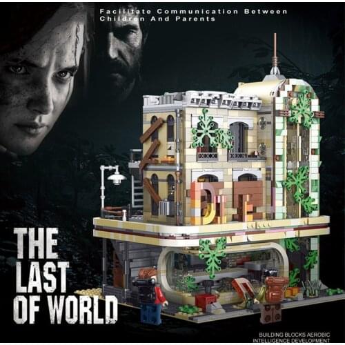 IN STOCK Downtown Diner Restaurant Model Creativity City Street Apocalypse MOC 40173 10260 15037 Building Block Brick Gift Toys