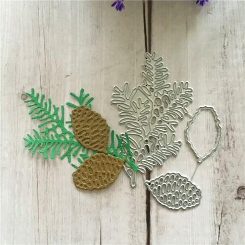 Tree leaves die Die Cuts Folder Card Making Album Scrapbooking Embossing Dies Metal DIY Embossing Stencils Template