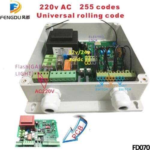 220v automatic swing gate opener control board NICE/LIFTMASTER/HORMAN