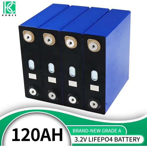 Grade A 3.2V 200AH Brand New Lifepo4 Battery 200AH 48V Cell Grade A DIY Rechargeable Battery Pack EU US Tax Free With Busbars