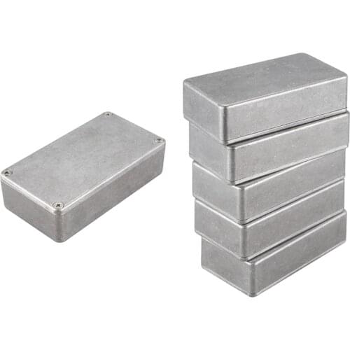 Guitar Effects Pedal Aluminum Stomp Box Enclosure for DIY Guitar Pedal Kit 1590B