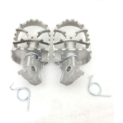 Aftermarket Free Shipping Motorcycle Parts Heavy Stainless Steel Foot Pegs For 2013-2014 BMW R1200GS ADV/ 00-12 F650GS G650GS