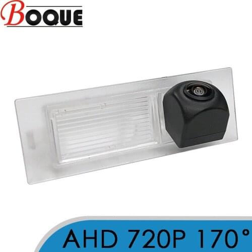 BOQUE 170 Degree 1280x720P HD AHD Car Vehicle Rear View Reverse Camera for Fiat Tipo Egea 500L Hatchback for Jeep Renegade BU