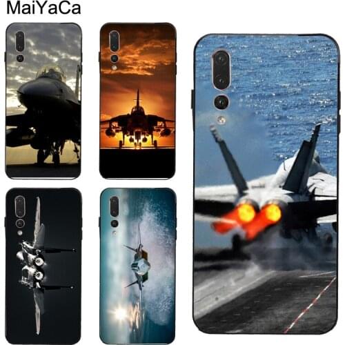 Aircraft Jet Airplane Case for Huawei P30 Pro P20 P40 Mate 20 Lite P Smart 2019 Nova 5T Honor 8A 8X 9X 10i 20