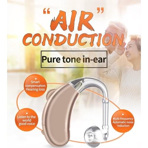 Digital Portable Mini Hearing Aid Sound Amplifier In the Ear Tone Volume Adjustable Hearing Aids Ear Care For the elderly deaf